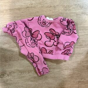 Zara Minnie Mouse Set 6-9m